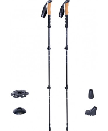 3-osaline Carbon Trekking Poles inSPORTline Portello 3-Piece Carbon Trekking Poles inSPORTline Portello