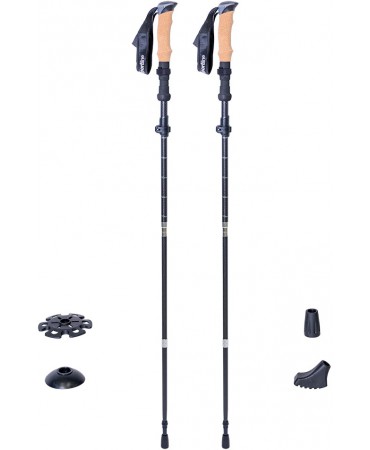 5-osaline Carbon Trekking Poles inSPORTline Caretera 5-Piece Carbon Trekking Poles inSPORTline Caretera