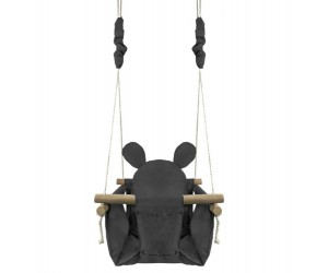 Baby Swing with Wooden Frame E..