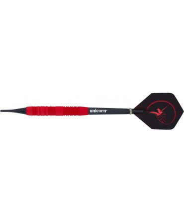 Darts Unicorn Core Plus kummeeritud messingist punane - 3-pakk