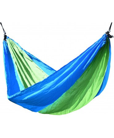 Hängematt Cattara Nailon - roheline-sinine 275 x 137 cm