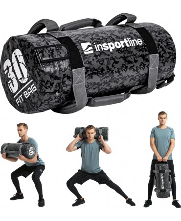 Jõukott käepidemetega inSPORTline FitBag Camu 30kg