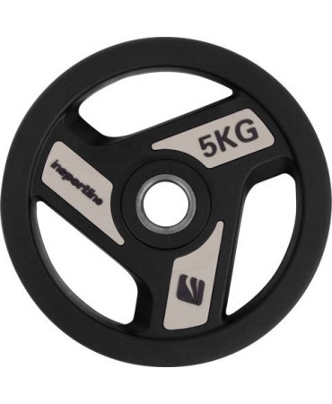 Kummiga kaetud kaal 30mm inSPORTline Herk 5kg