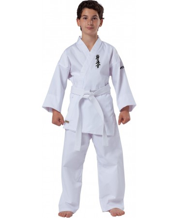 Kyokushin Kimono Kwon Junior with Sign