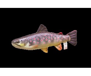 Mini Brown Trout Pillow