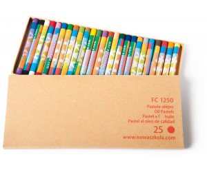 Oil Pastels 25 colours