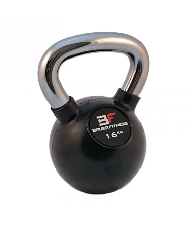 Rubber-Coated Kettlebell Bauer Fitness AC-1256 16kg