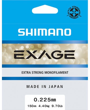 Rull Shimano Exage, 150m, 0.225mm, 4.4kg, hall