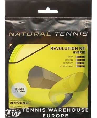 Strings Dunlop NT Hybrid 1.26/1.25mm - Black/Yellow