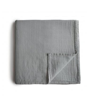 Swaddle Mushie Belgian Grey