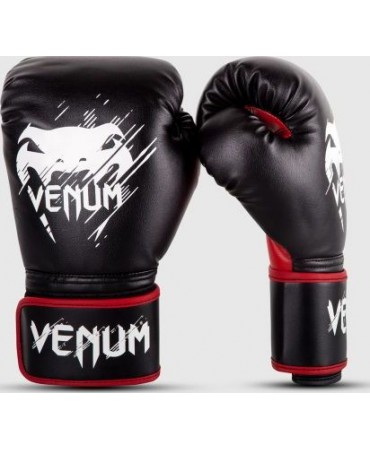 Venum Contender laste poksikindad - must/punased