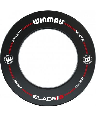 Winmau Pro-Line seinakaitse, must