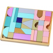 Wooden blocks 29 pcs.  Ecoto..