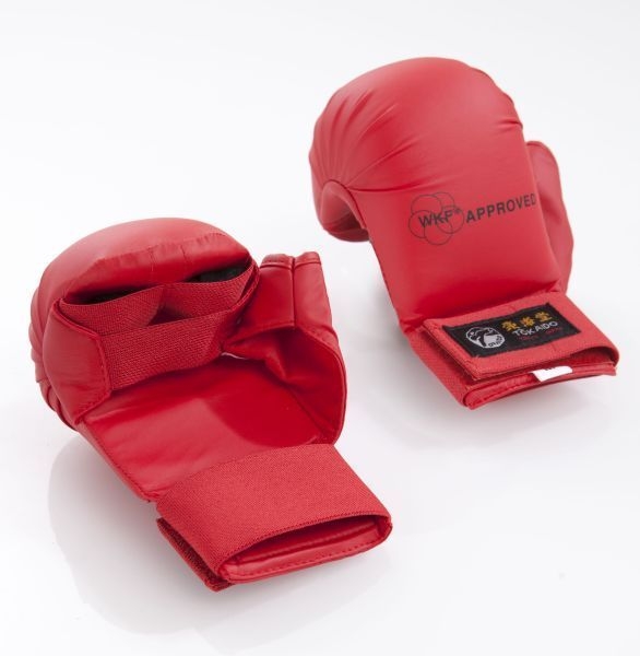 KARATE Gloves With Thumb Protection TOKAIDO RED